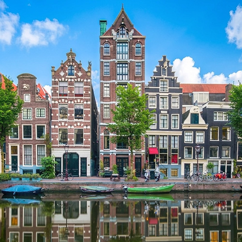 Happy Bookieman und Hotel Hegra an der Herengracht in Amsterdam