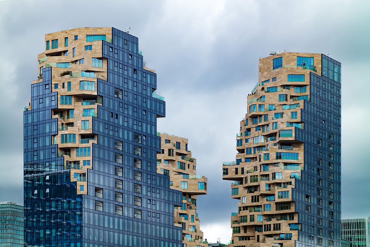 MVRDV Valley Towers – moderne Architektur mit begrünten Terrassen in Amsterdam Zuid