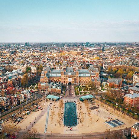 Das Rijksmuseum und der Museumplein – Tor zum Museumskwartier Amsterdam