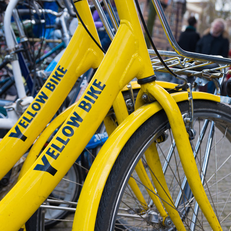 Yellow Bike Amsterdam