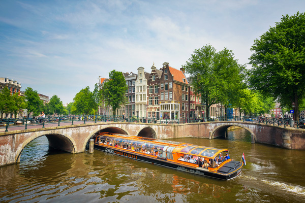 Hop-On - Hop-Off Grachtenfahrt, Amsterdam