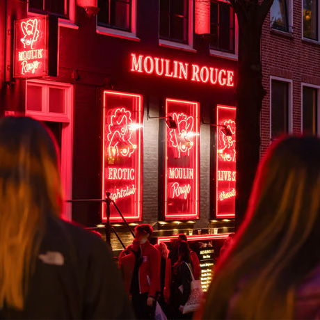 Stadtführung durch das Rotlichtviertel in Amsterdam