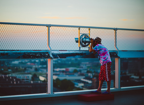 Aussicht vom A'DAM Lookout
