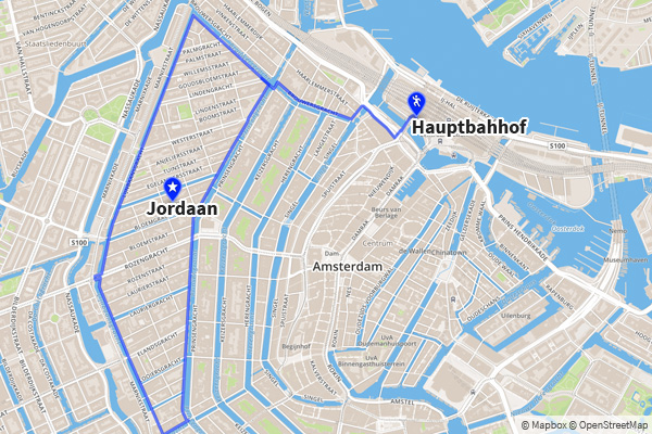 Karte - Jordaan