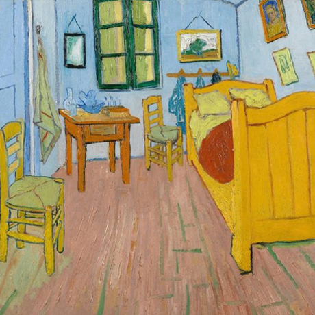 Das Schlafzimmer in Arles von Vincent Van Gogh