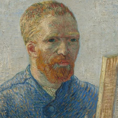 Selbstporträt als Maler von Vincent Van Gogh